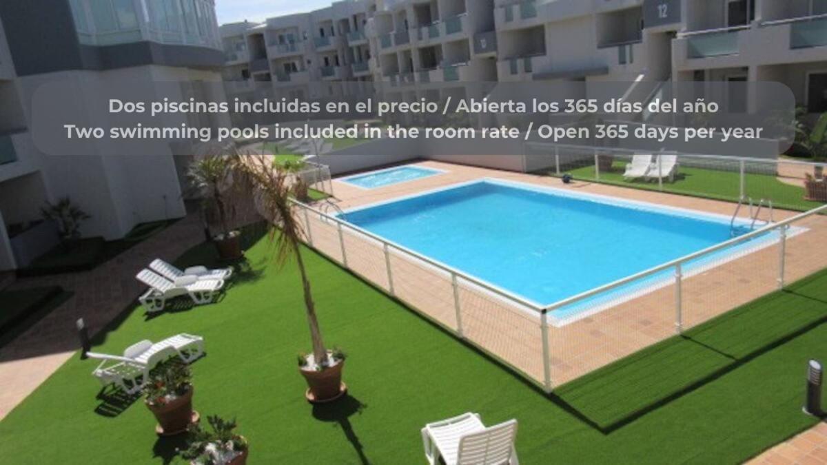 Ferienwohnung Chocolate Brownie Piscina, Terraza, Planta Baja, Parking Y Wifi Corralejo Exterior foto